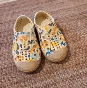 Native multicolor toddler shoes